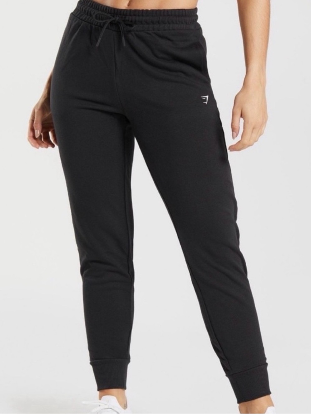 Gymshark Black Women's Joggers with Drawstring Waist Large